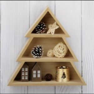 TARGET BULLSEYE CHRISTMAS TREE SHELF NEW